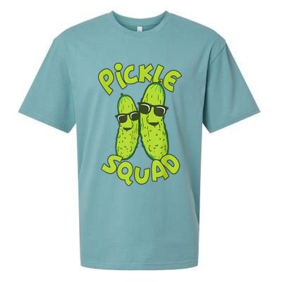 Dill Pickle Squad Design Pickle Squad Sueded Cloud Jersey T-Shirt