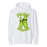 Dill Pickle Squad Design Pickle Squad Garment-Dyed Fleece Hoodie