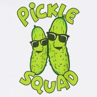 Dill Pickle Squad Design Pickle Squad Garment-Dyed Sweatshirt