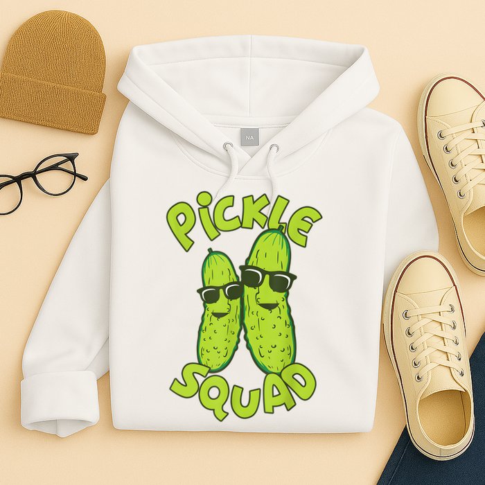 Dill Pickle Squad Design Pickle Squad Hoodie
