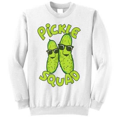 Dill Pickle Squad Design Pickle Squad Sweatshirt
