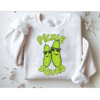 Dill Pickle Squad Design Pickle Squad Sweatshirt