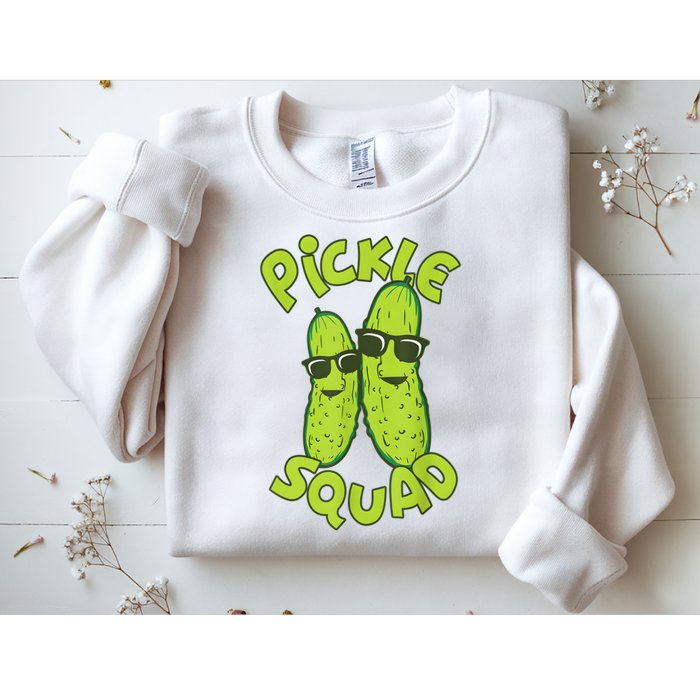 Dill Pickle Squad Design Pickle Squad Sweatshirt