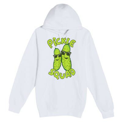 Dill Pickle Squad Design Pickle Squad Premium Pullover Hoodie