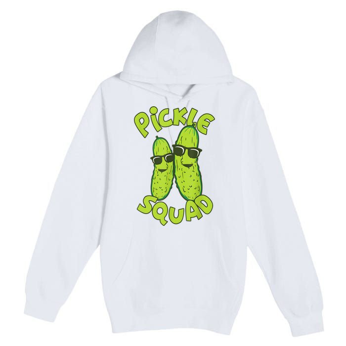 Dill Pickle Squad Design Pickle Squad Premium Pullover Hoodie