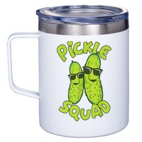 Dill Pickle Squad Design Pickle Squad 12oz Stainless Steel Coffee Mug