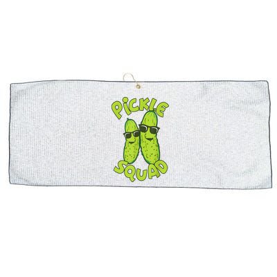 Dill Pickle Squad Design Pickle Squad Large Microfiber Waffle Golf Towel