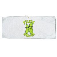 Dill Pickle Squad Design Pickle Squad Large Microfiber Waffle Golf Towel