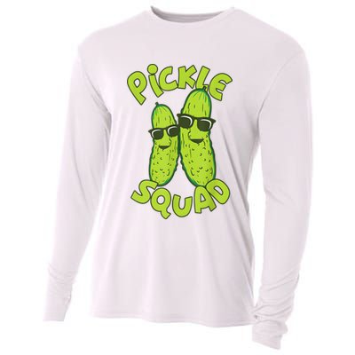 Dill Pickle Squad Design Pickle Squad Cooling Performance Long Sleeve Crew