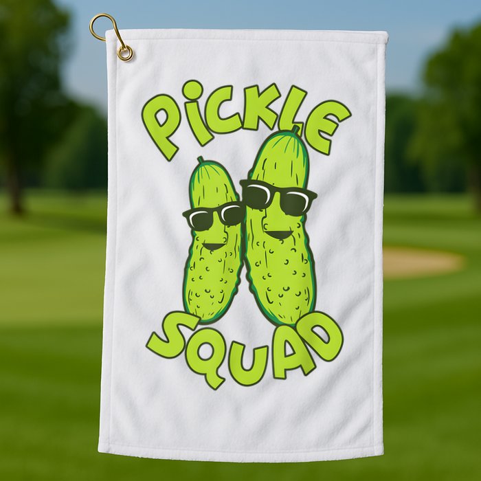 Dill Pickle Squad Design Pickle Squad Golf Towel