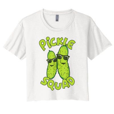 Dill Pickle Squad Design Pickle Squad Crop Top
