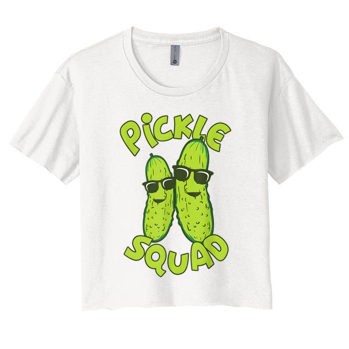 Dill Pickle Squad Design Pickle Squad Crop Top