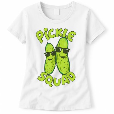 Dill Pickle Squad Design Pickle Squad Womens T-Shirt