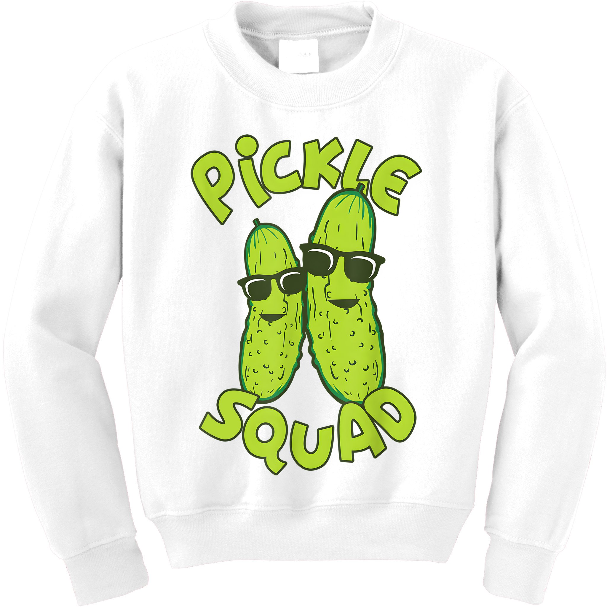 Dill Pickle Squad Design Pickle Squad Kids Sweatshirt