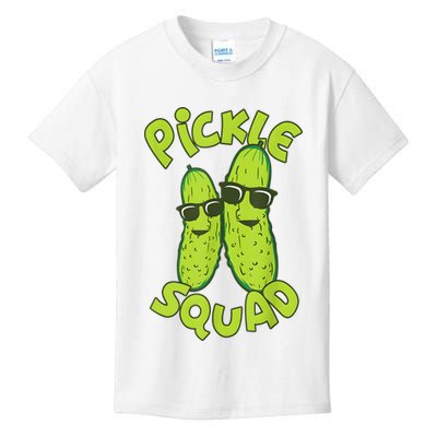 Dill Pickle Squad Design Pickle Squad Kids T-Shirt
