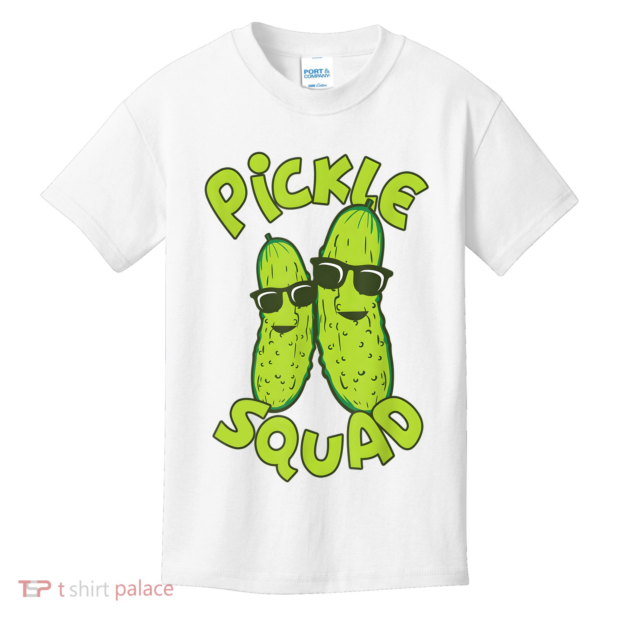Dill Pickle Squad Design Pickle Squad Kids T-Shirt