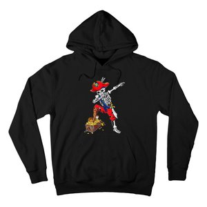 Dabbing Pirate Skeleton Dab Kids Halloween Costume Gift Hoodie