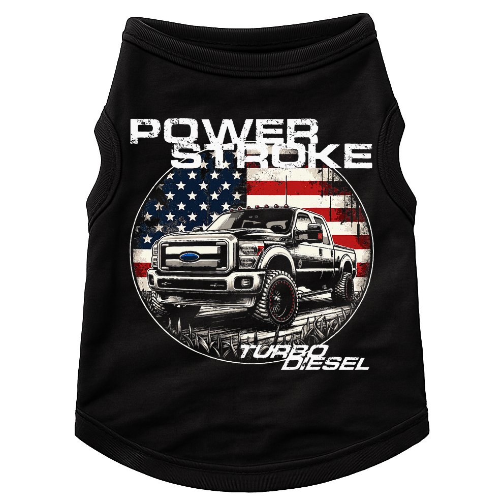 Diesel Power Stroke Truck 6.7 Coal Rolling Diesel Power Doggie Tank