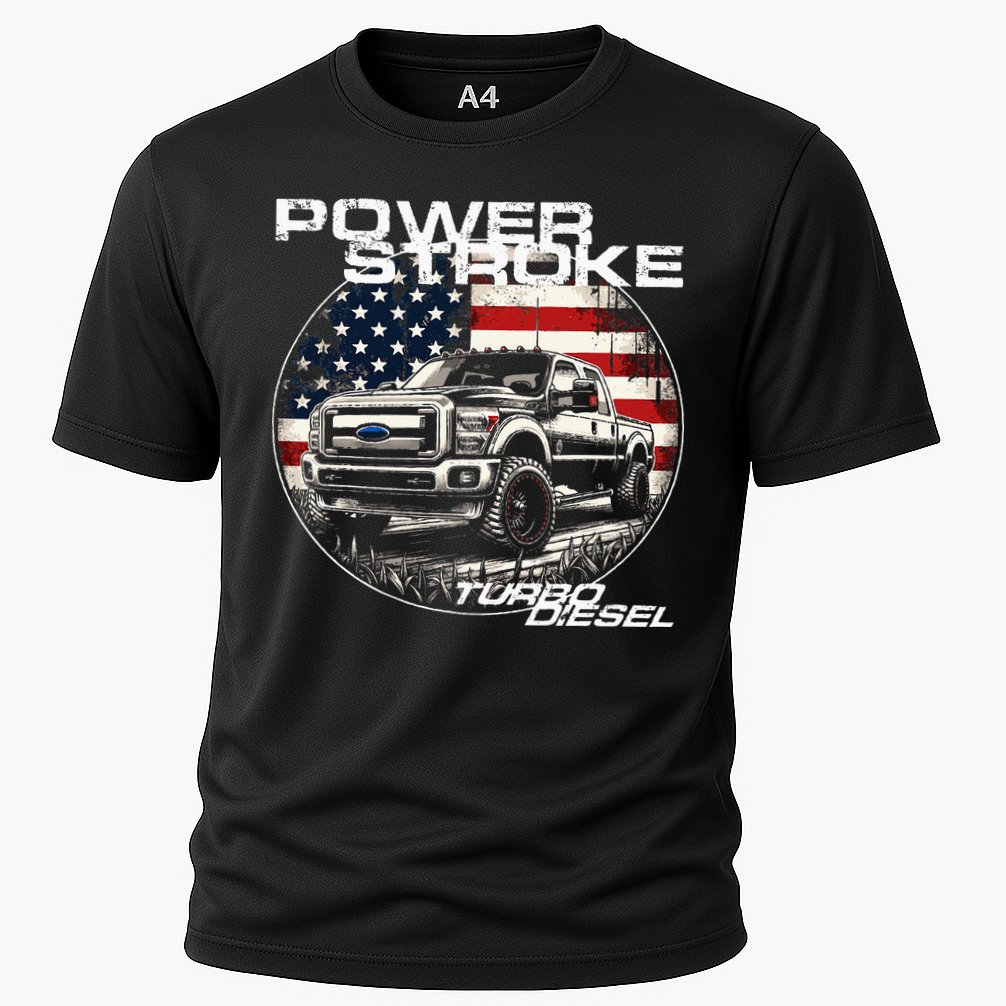 Diesel Power Stroke Truck 6.7 Coal Rolling Diesel Power Performance Shirt