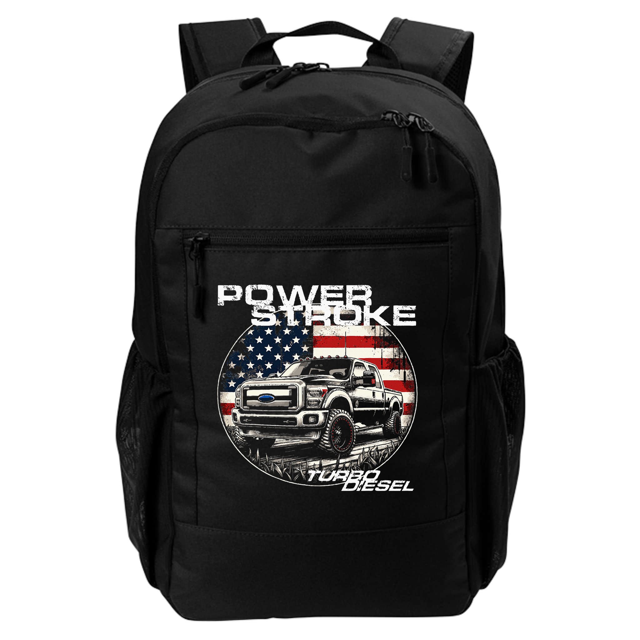 Diesel Power Stroke Truck 6.7 Coal Rolling Diesel Power Backpack