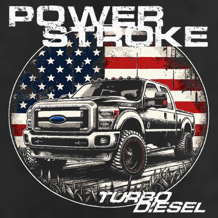 Diesel Power Stroke Truck 6.7 Coal Rolling Diesel Power 25L Jumbo Tote