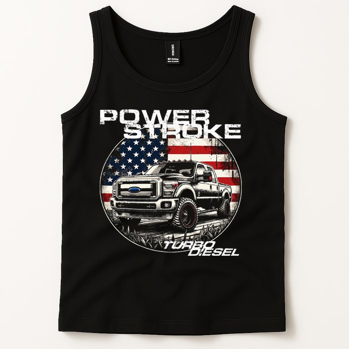 Diesel Power Stroke Truck 6.7 Coal Rolling Diesel Power Tank Top