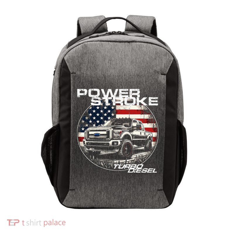 Diesel Power Stroke Truck 6.7 Coal Rolling Diesel Power Vector Backpack
