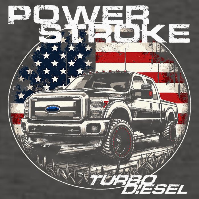 Diesel Power Stroke Truck 6.7 Coal Rolling Diesel Power Vector Backpack