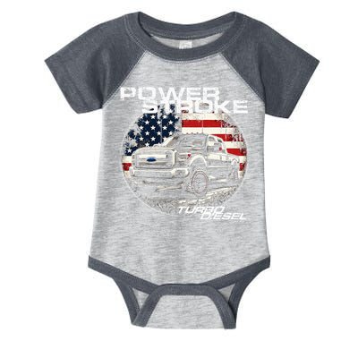 Diesel Power Stroke Truck 6.7 Coal Rolling Diesel Power Infant Baby Jersey Bodysuit