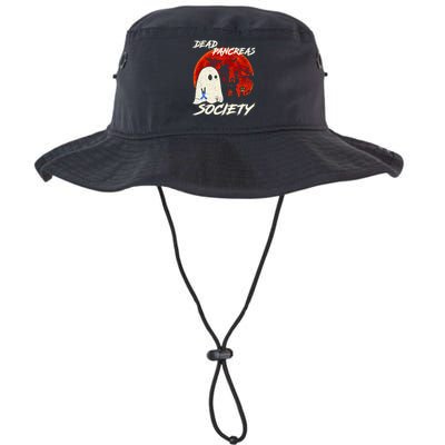 Dead Pancreas Society Ghost Diabetes Awareness Halloween Bucket Hat