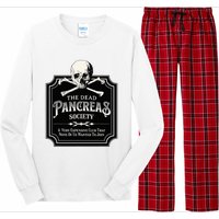 Dead Pancreas Society Type One Diabetes T1d Awareness Skull Long Sleeve Pajama Set