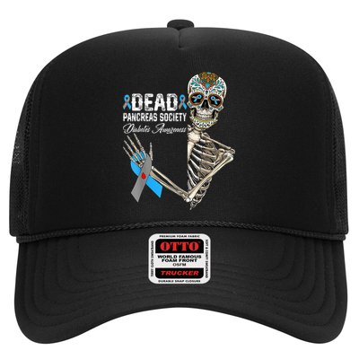 Dead Pancreas Society Diabetes Awareness Day Sugar Skeleton Trucker Hat