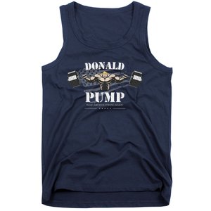 Donald Pump Trump Make America Strong Again Funny Tank Top