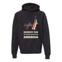 Donkey Pox The Disease Destroying America Funny Anti Biden Premium Hoodie