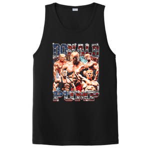 Donald Pump Trump 2024 Weight Lifting Gym Fitness PosiCharge Competitor Tank