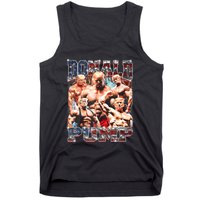 Donald Pump Trump 2024 Weight Lifting Gym Fitness Tank Top