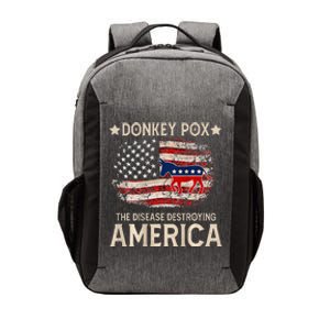 Donkey Pox The Disease Destroying America Funny Vector Backpack