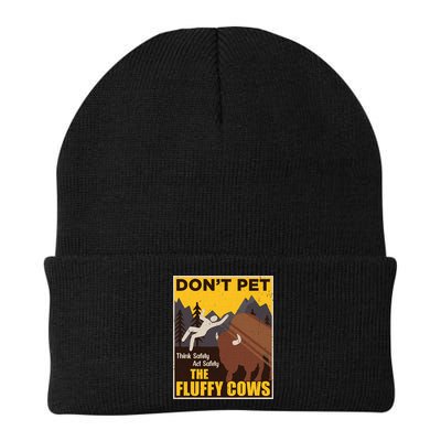 Don't Pet The Fluffy Cows Bison Buffalo Beanie