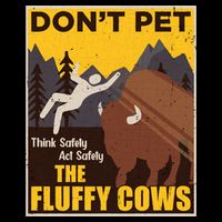 Don't Pet The Fluffy Cows Bison Buffalo Wool Snapback Cap