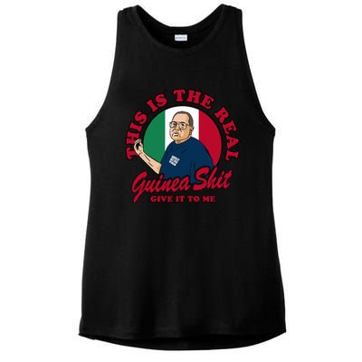 D.A.V.E P.O.R.T.N.O.Y This Is The Real Guinea Shit Give It To Me Ladies PosiCharge Tri-Blend Wicking Tank