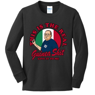 D.A.V.E P.O.R.T.N.O.Y This Is The Real Guinea Shit Give It To Me Kids Long Sleeve Shirt