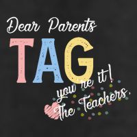 Dear Parents Tag Youre It The Teachers Funny Trucker Hat