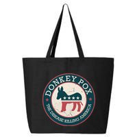 Donkey Pox The Disease Killing America Funny Meme Round Blue And Red With White 25L Jumbo Tote