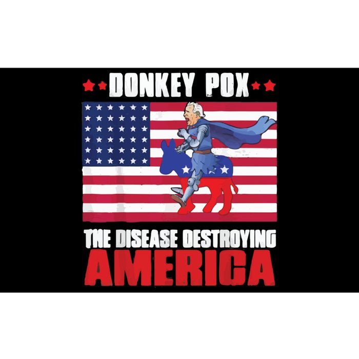 Donkey Pox The Disease Destroying America Anti Biden Bumper Sticker