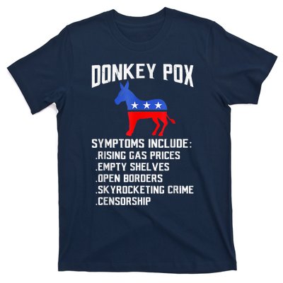 Donkey Pox The Disease Destroying America Funny Anti Biden T-Shirt