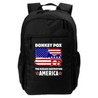 Donkey Pox The Real Problem Destroying America USA Funny Backpack