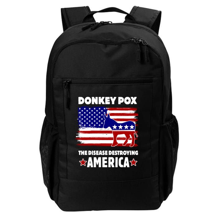 Donkey Pox The Real Problem Destroying America USA Funny Backpack
