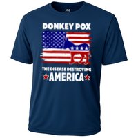 Donkey Pox The Real Problem Destroying America USA Funny Performance Shirt
