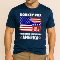 Donkey Pox The Real Problem Destroying America USA Funny Performance Shirt