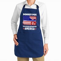 Donkey Pox The Real Problem Destroying America USA Funny Apron